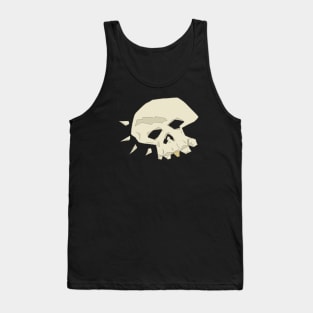 Gold Tooth Skull Tank Top